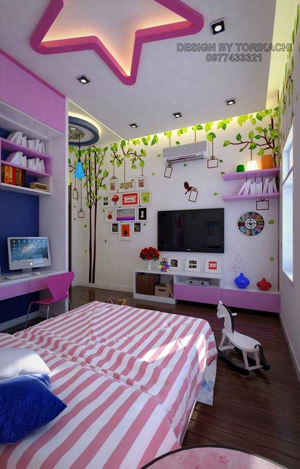 Thiết kế phòng ngủ bé gái - Tori Kachi