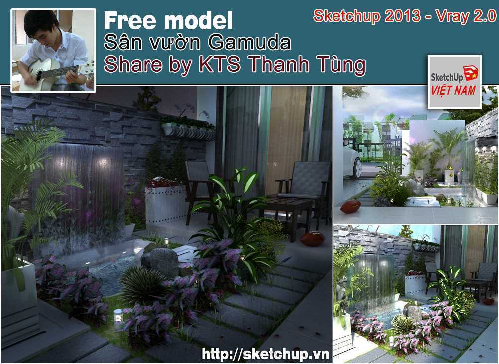 Thumbnail Sân vườn Gamuda - Thanh Tùng