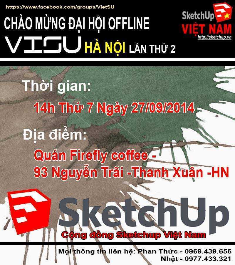 [Thông báo] Sự kiện Offline VISU Hà Nội - Lần thứ 2 (27/09/2014)