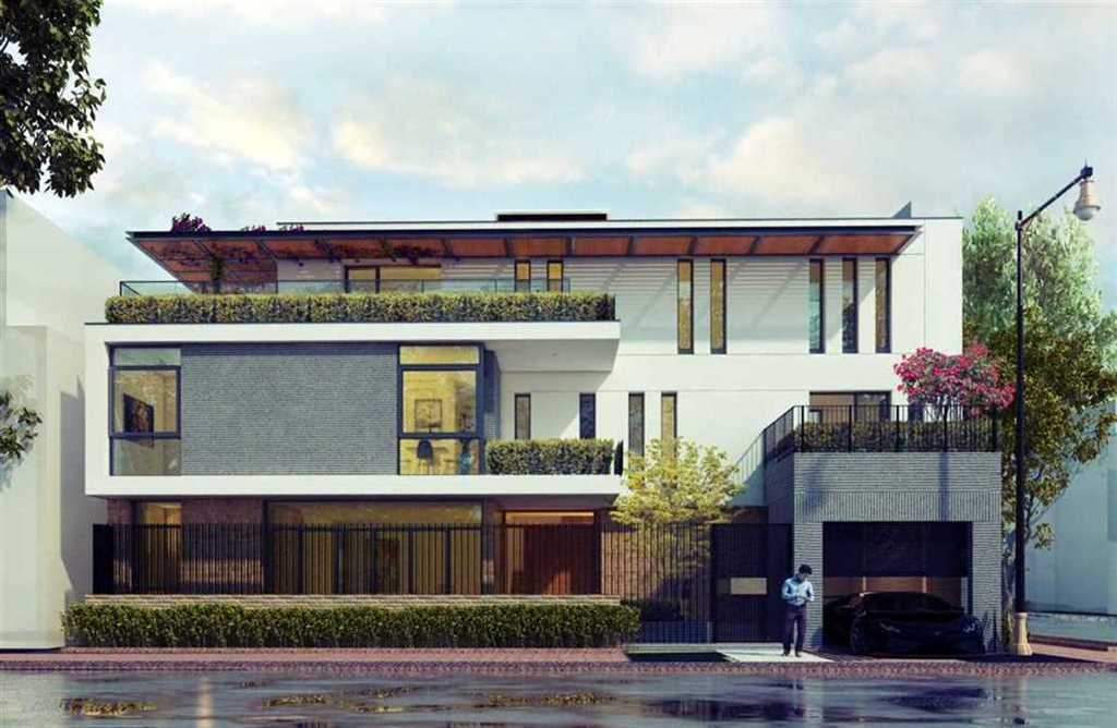 Model villa - biệt thự phố by Vũ Cherry