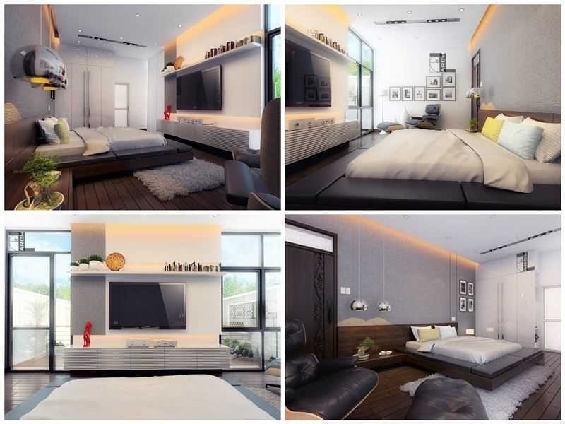 Thumbnail Free Sketchup model: Phòng ngủ - Toan Le