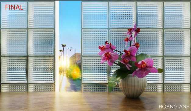 Thumbnail Glass Brick - Vật liệu gạch kính - by Hoàng Anh
