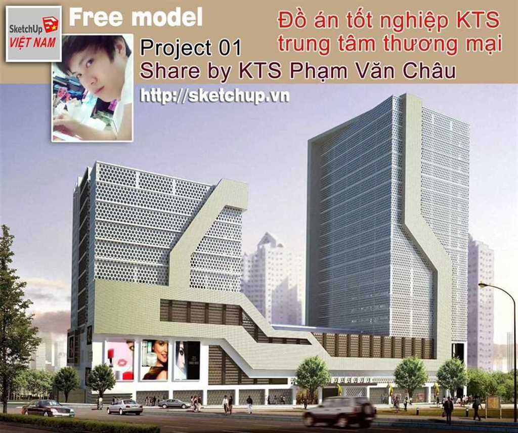 Trung tâm thương mại - KTS Phạm Văn Châu