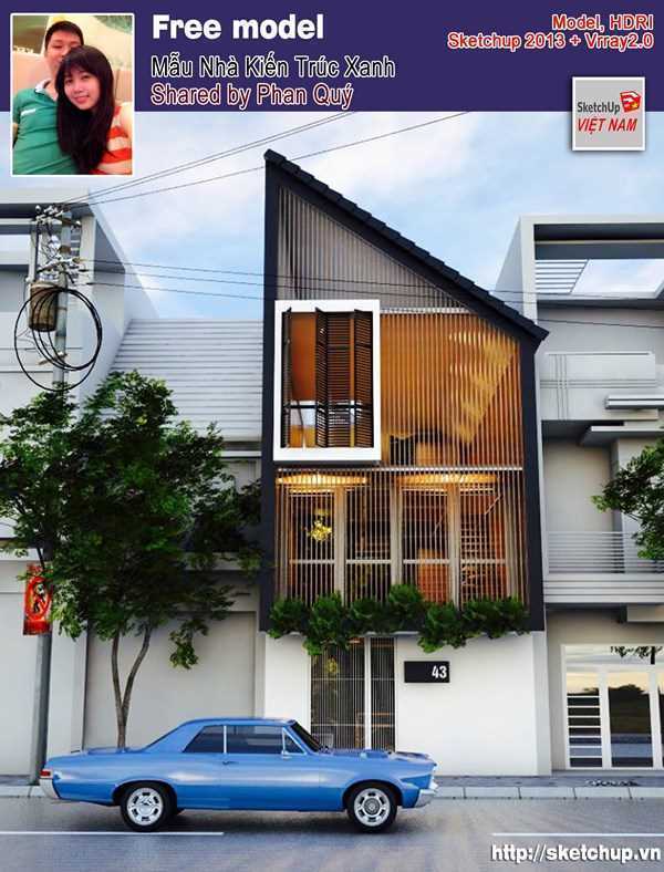 Thumbnail Nhà dân theo xu hướng Kiến trúc xanh - KTS. Phan Quý